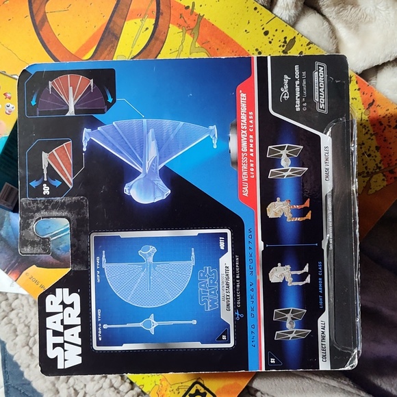 Star Wars Launch Edition Micro Galaxy Squadron Ginivex Starfighter #0011 - Picture 3 of 3